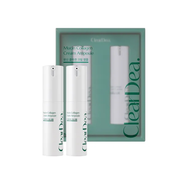 CLEAR DEA Mucin Collagen Cream Ampoule -15ml (2ea)